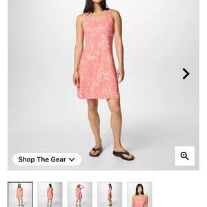 Columbia PFG New with tags Coral Floral Tank Dress